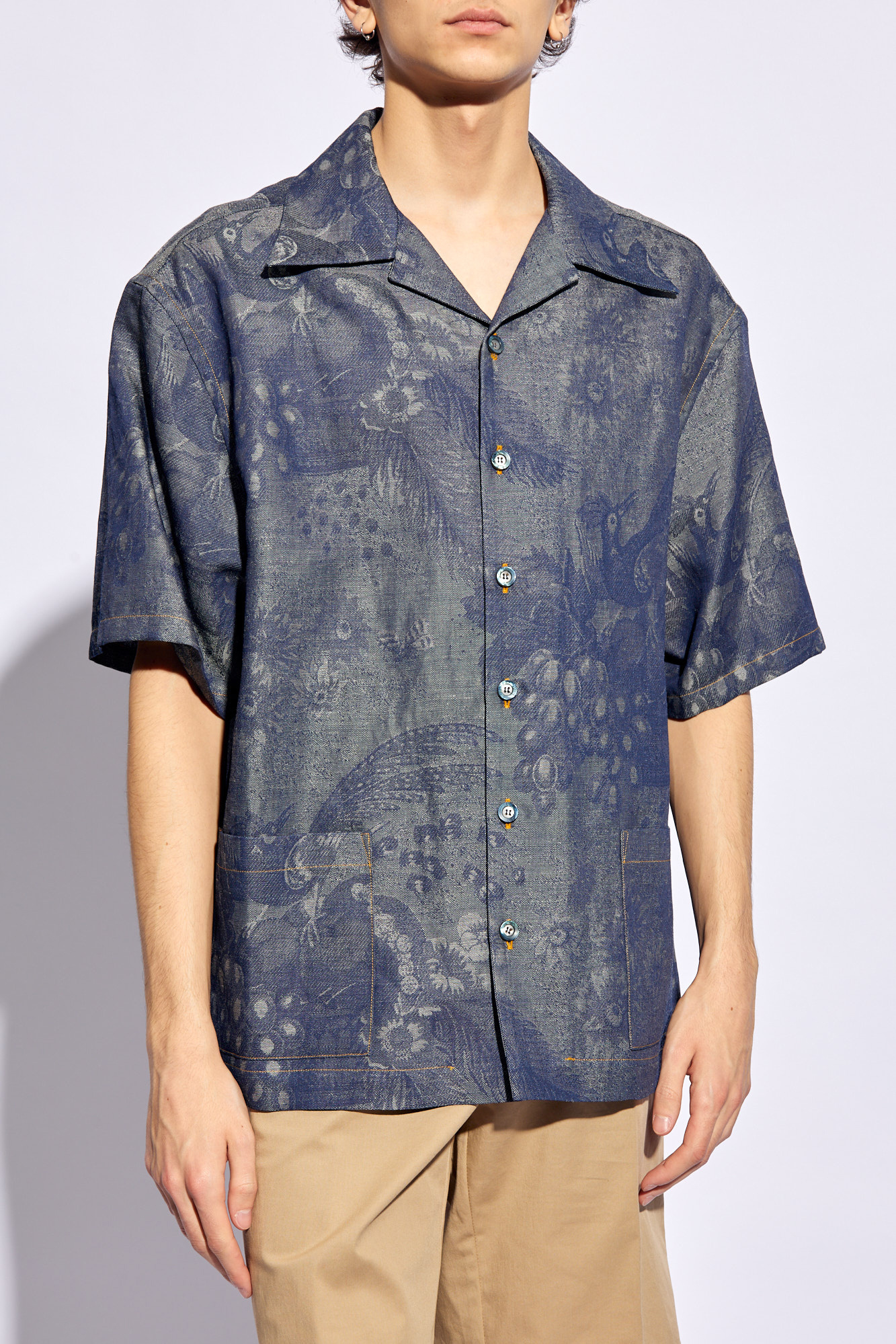 Men's Clothing | Etro Shirt with short sleeves